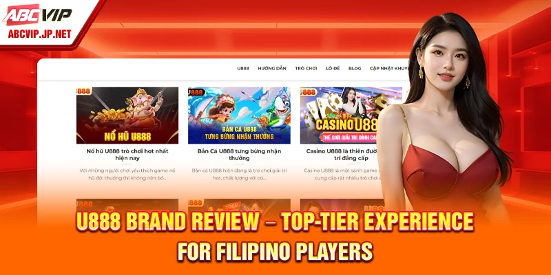 U888 Brand Review – Top-Tier Experience for Filipino Players