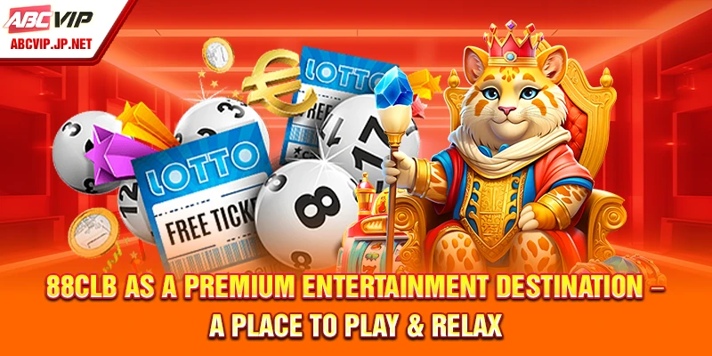 88CLB as a Premium Entertainment Destination – A Place to Play & Relax