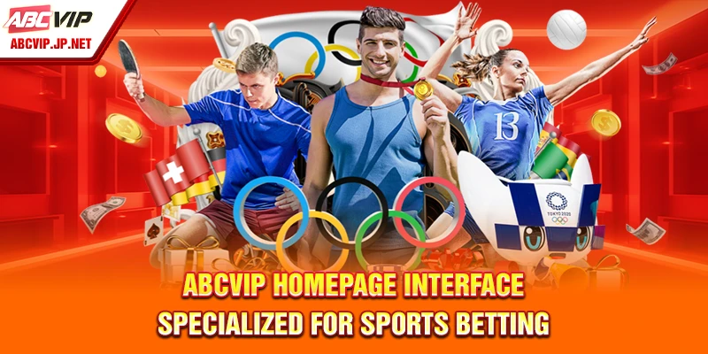 ABCVIP Homepage Interface Specialized for Sports Betting