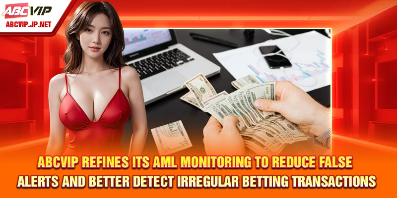 ABCVIP Anti-Money Laundering: Safe & Transparent Betting 11 ABCVIP refines its AML monitoring to reduce false alerts and better detect irregular betting transactions