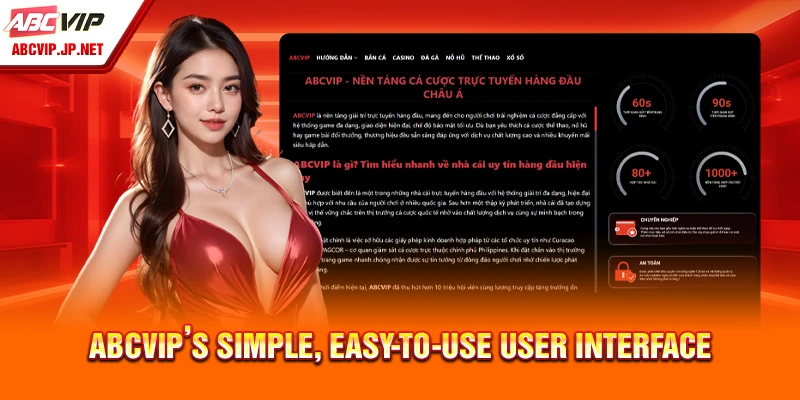 ABCVIP’s Simple, Easy-to-Use User Interface