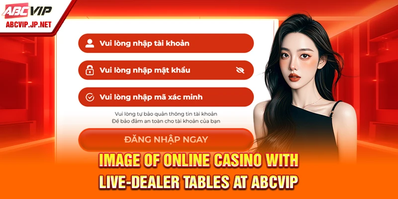 Image of Online Casino with Live-Dealer Tables at ABCVIP