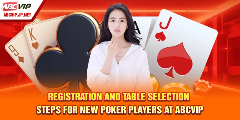 How to Play Poker at ABCVIP – Beginner’s Quick Guide 8 Registration and table selection steps for new Poker players at ABCVIP.